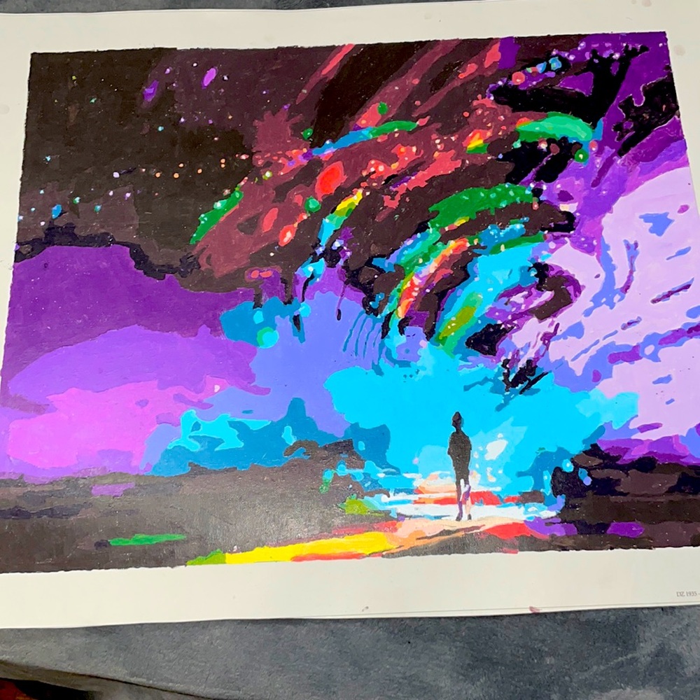 Paint by number